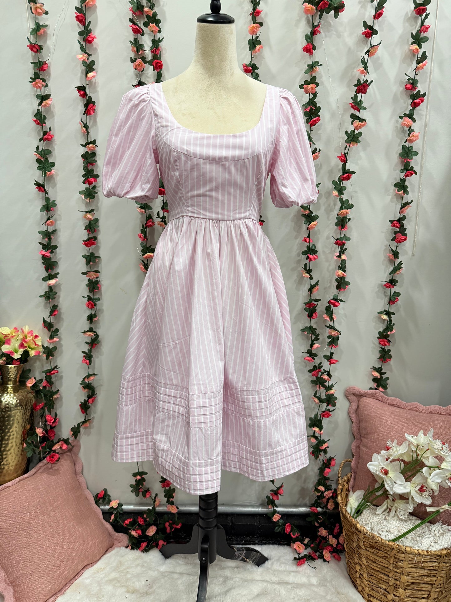 White Rose Dress
