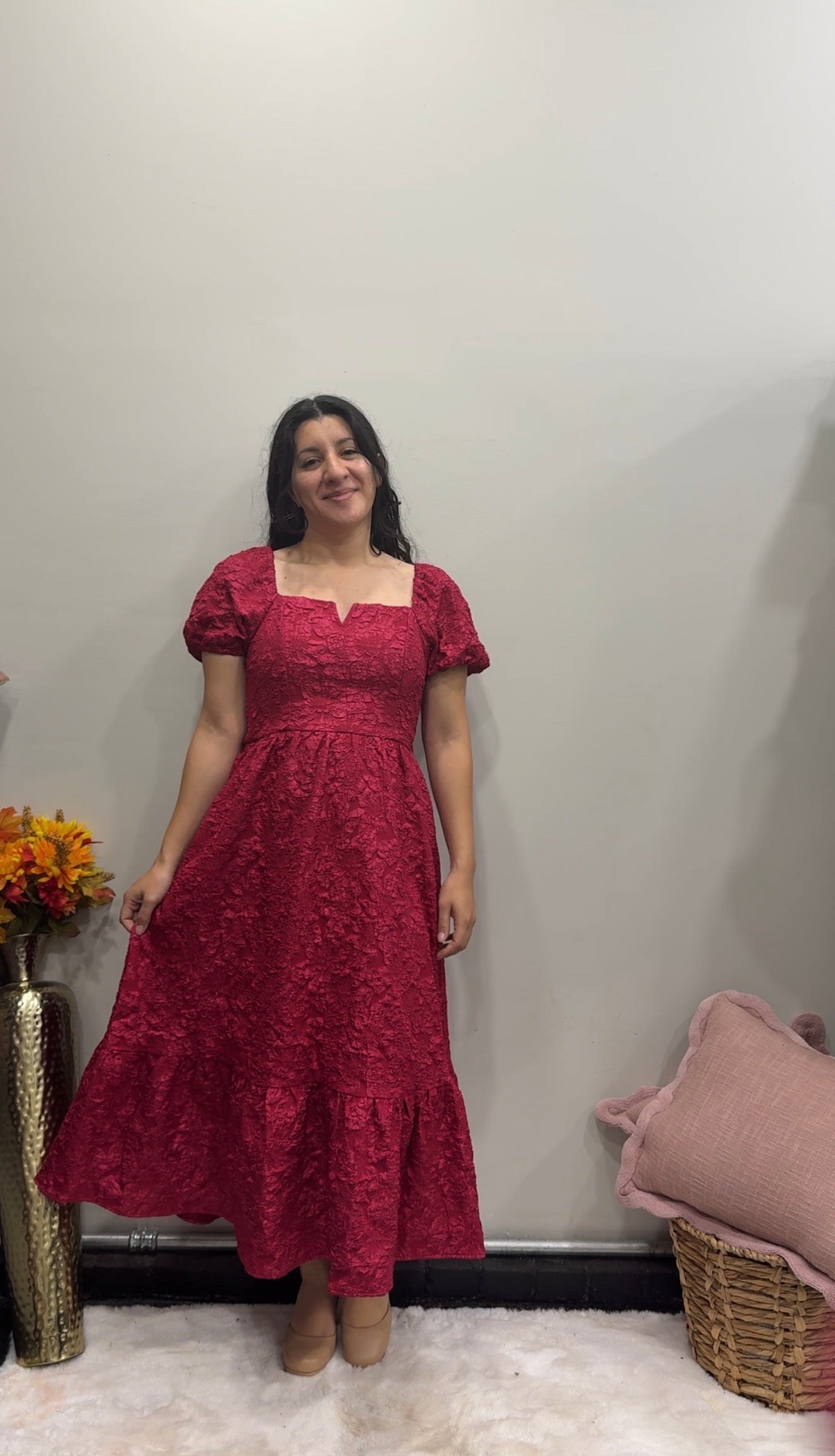Rosabella Jacquard Dress