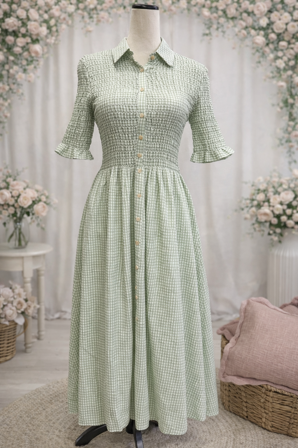 Mint Breeze Dress