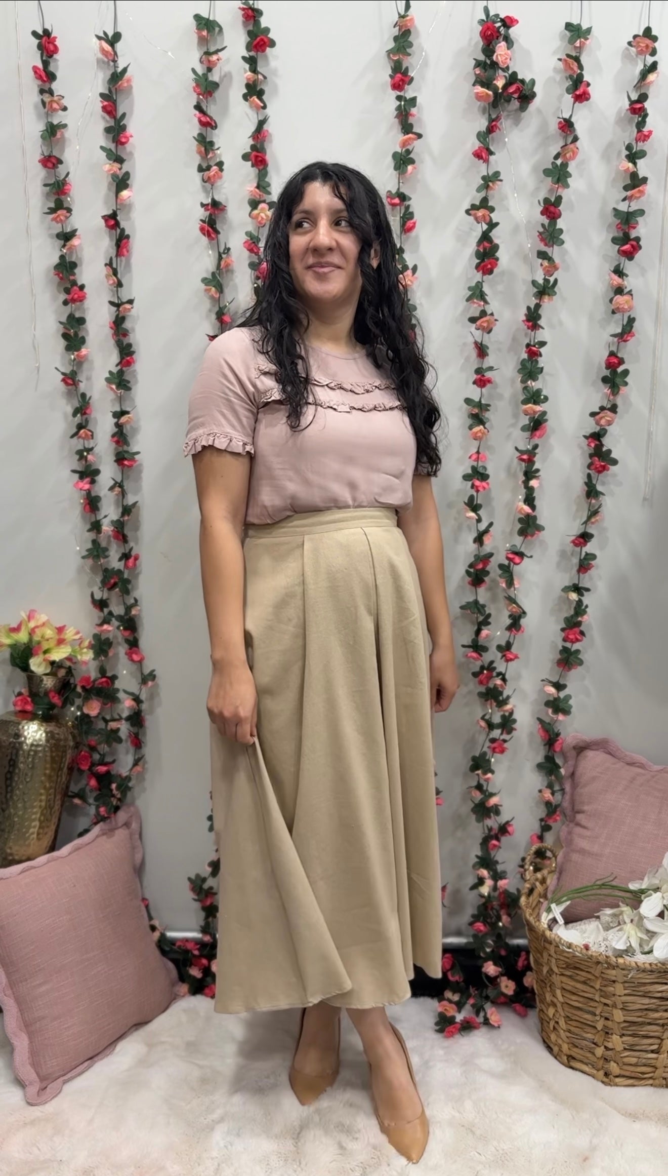 Hazel Linen Skirt