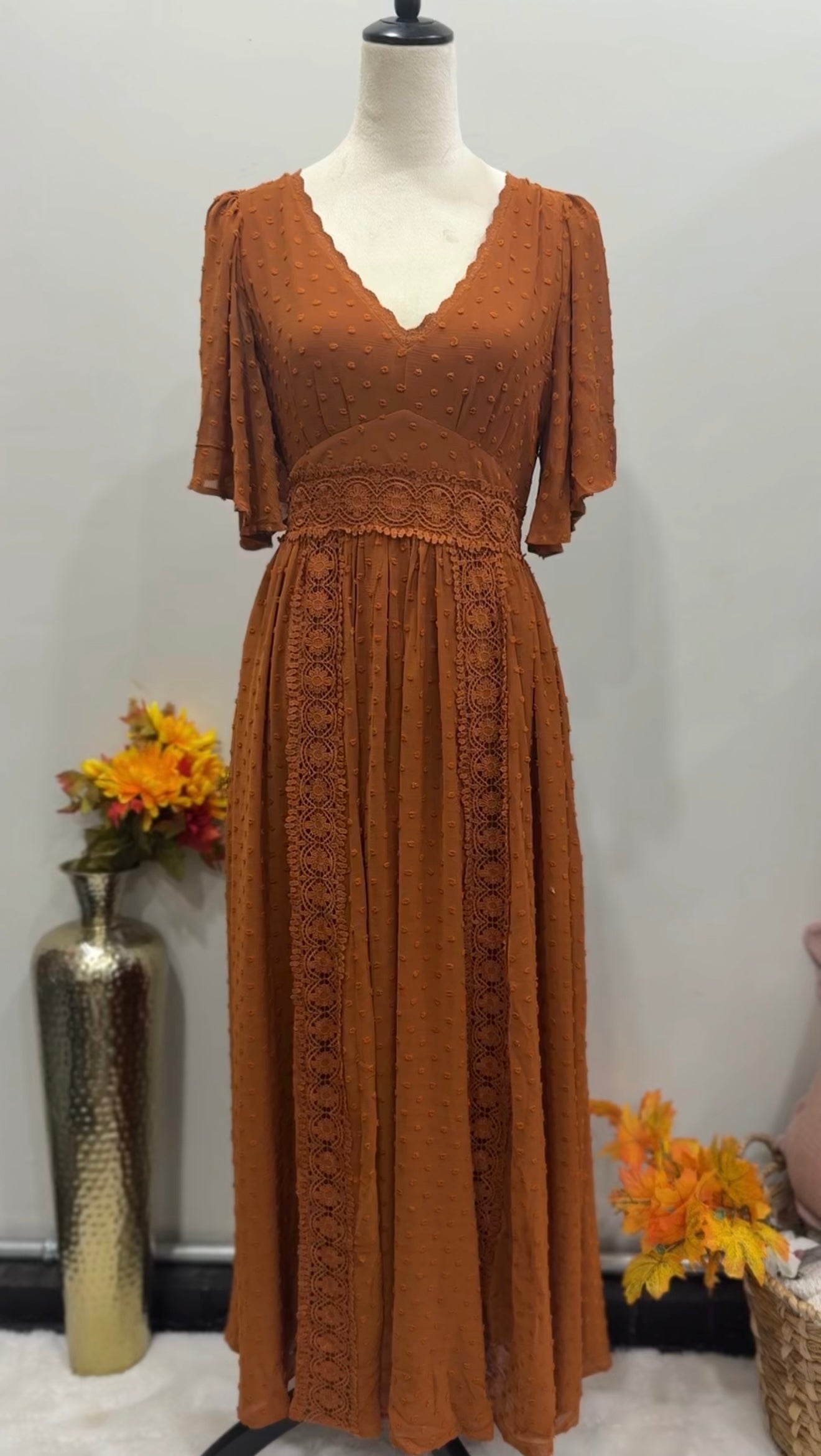 Pumpkin Spice Dress