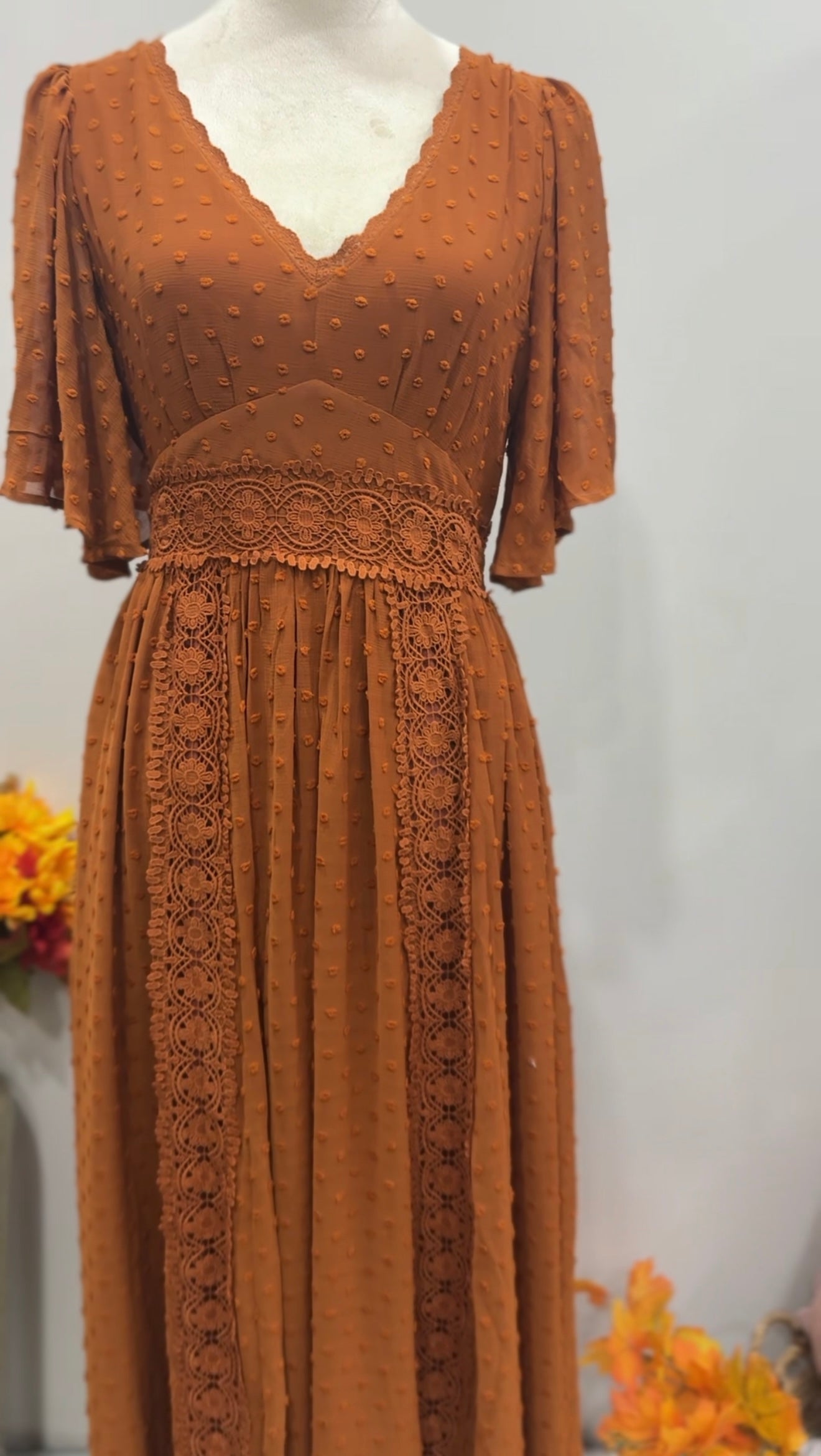Pumpkin Spice Dress