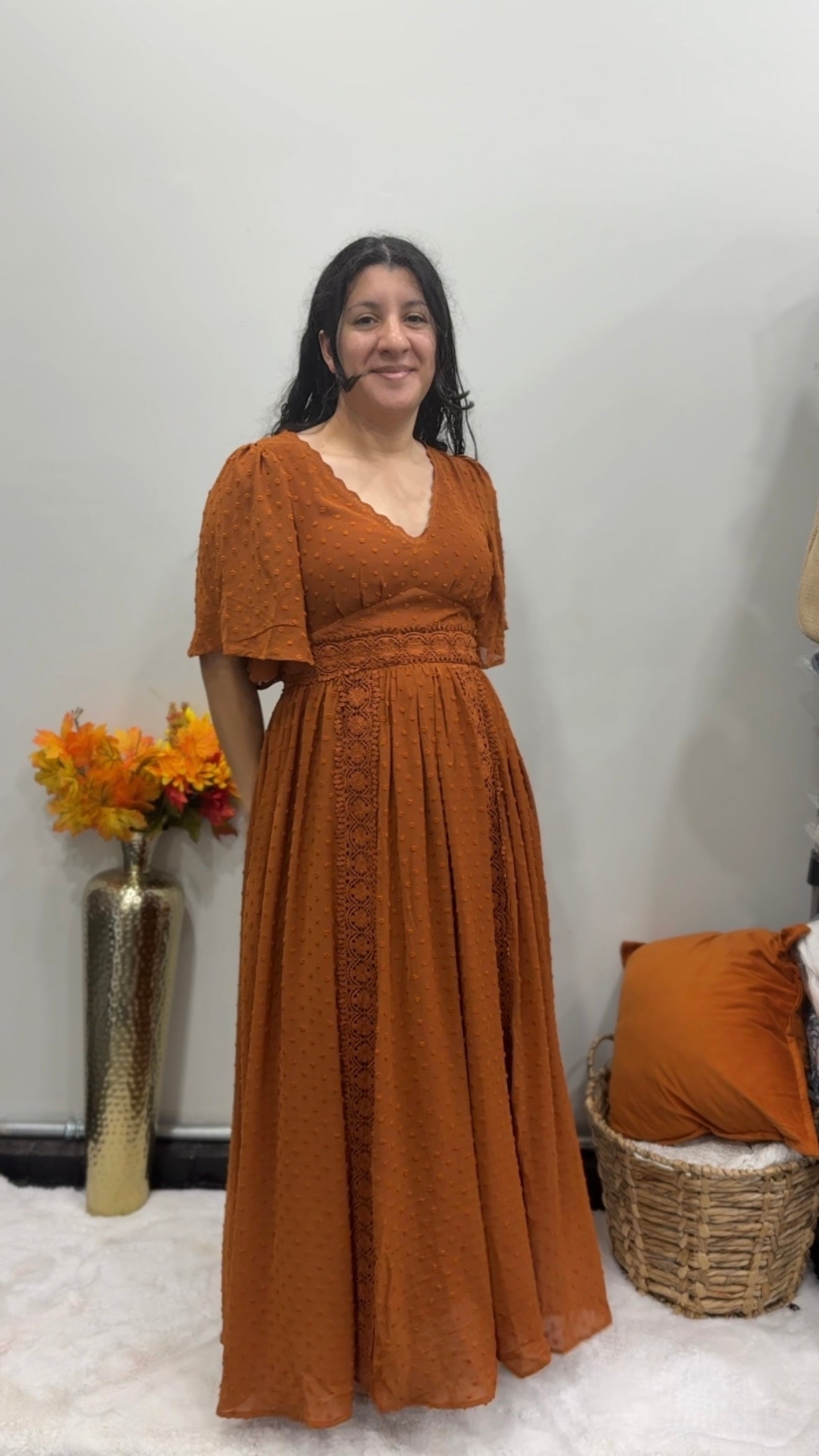 Pumpkin Spice Dress