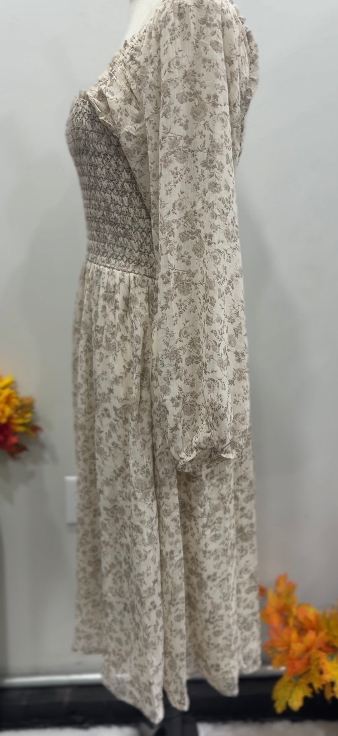 Autumn Blossom Dress