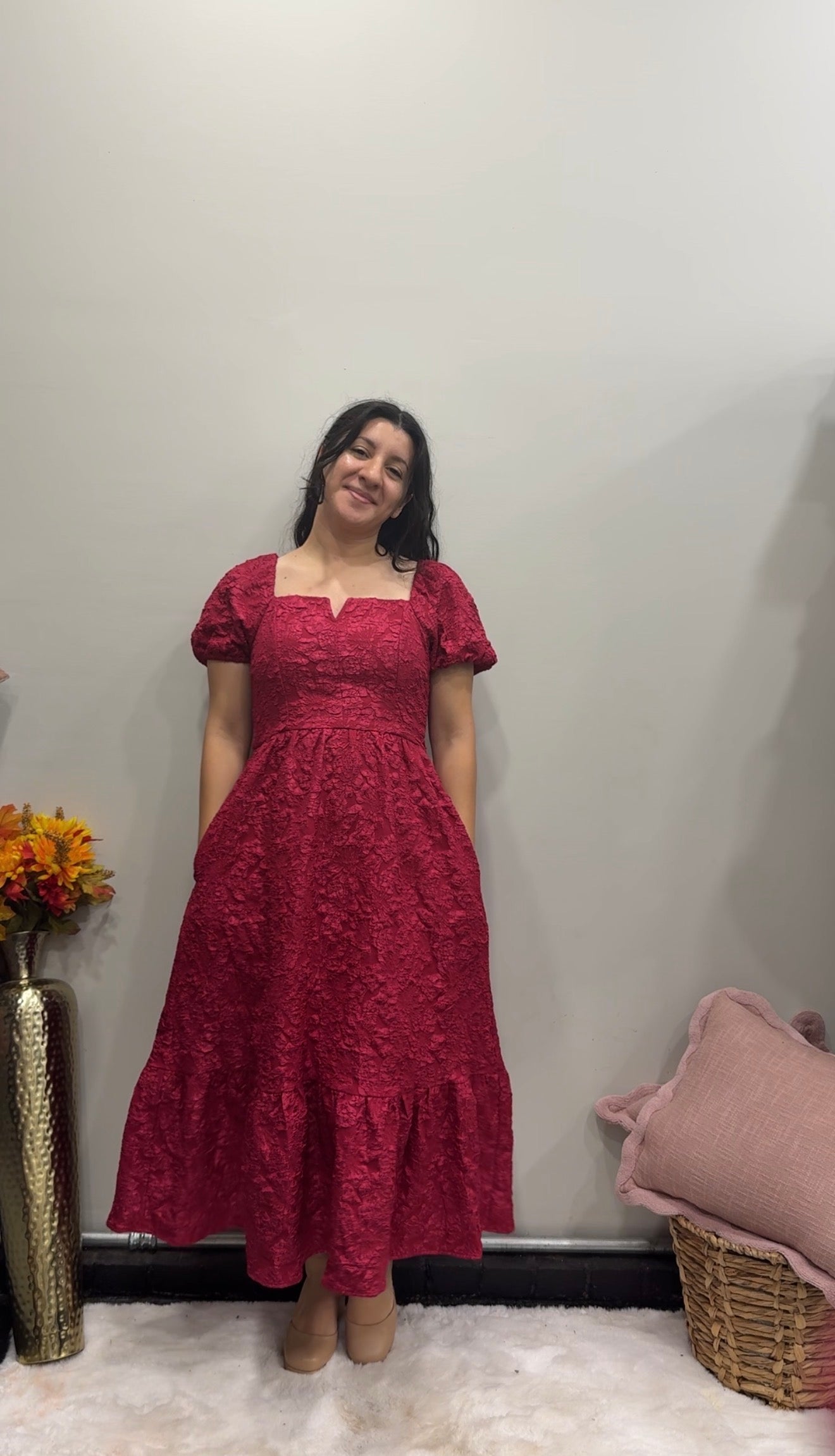 Rosabella Jacquard Dress