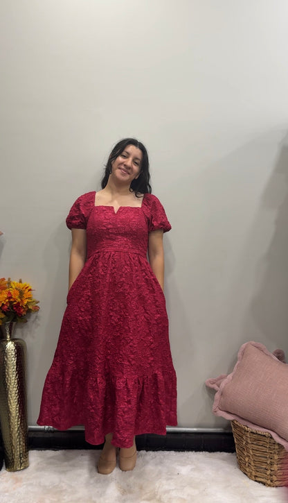 Rosabella Jacquard Dress