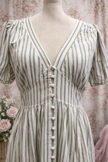 Stripped Button Down