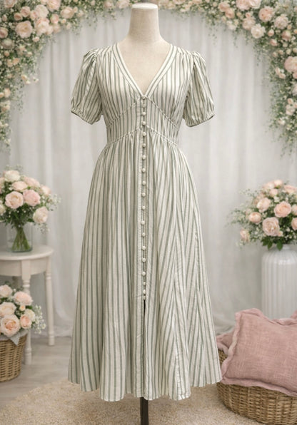 Stripped Button Down