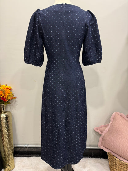 Classic Dot Midi Dress