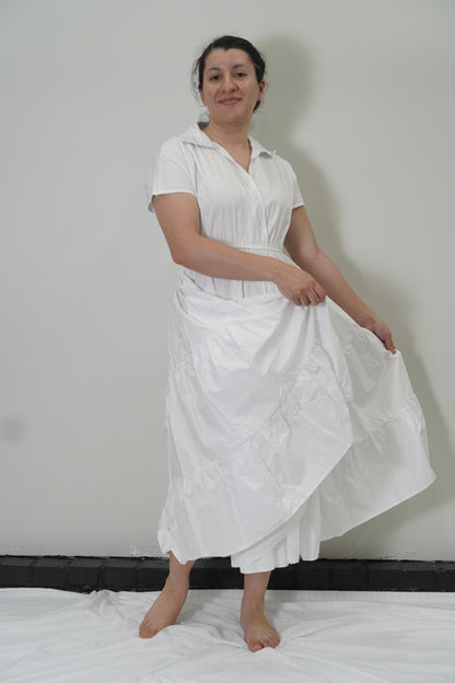 Debora Dress in White