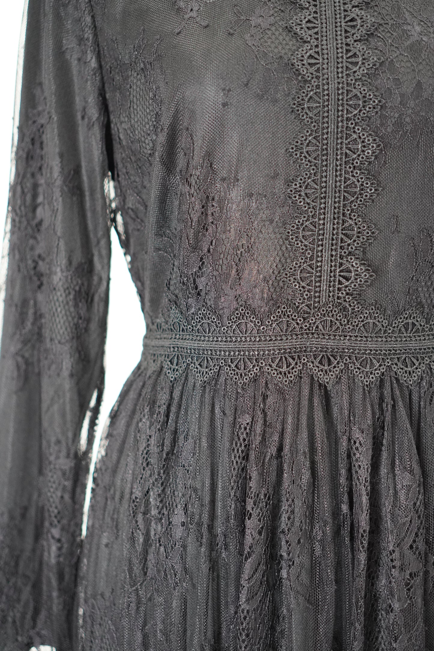 Night Fall Lace Dress