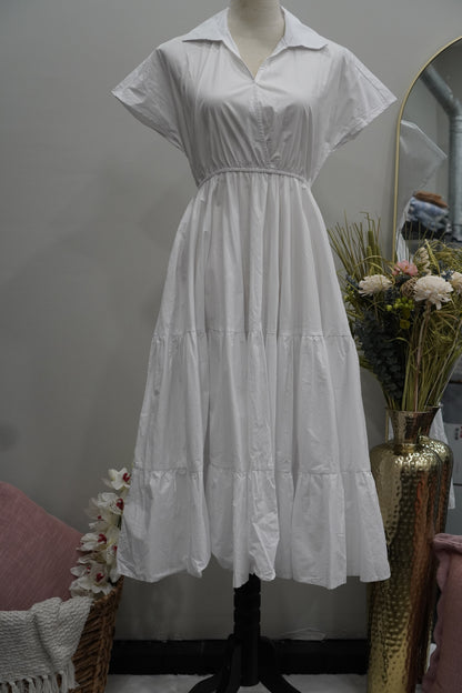 Debora Dress in White