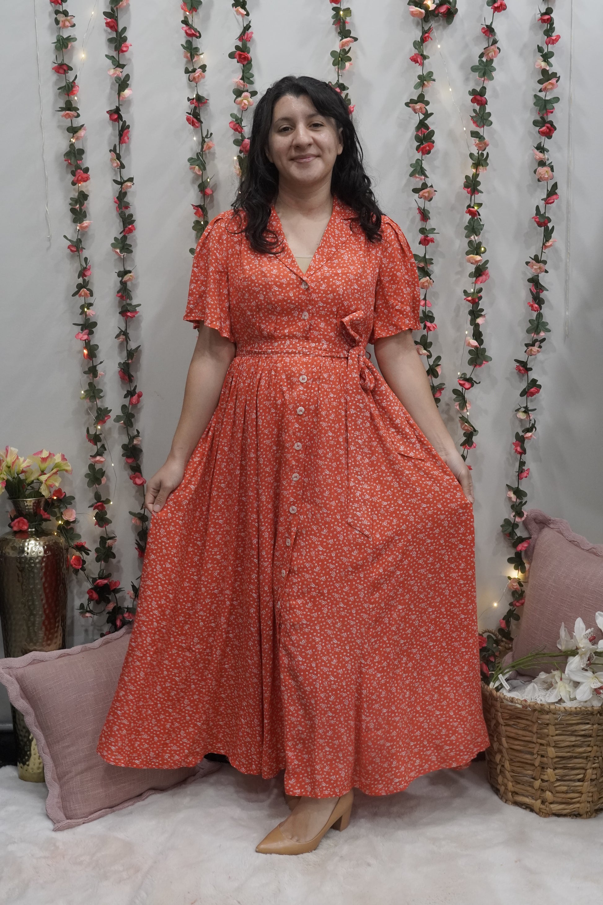 Cherry Blossom Dress Ilse's Clothing Cherry Blossom Dress Ilse's Clothing