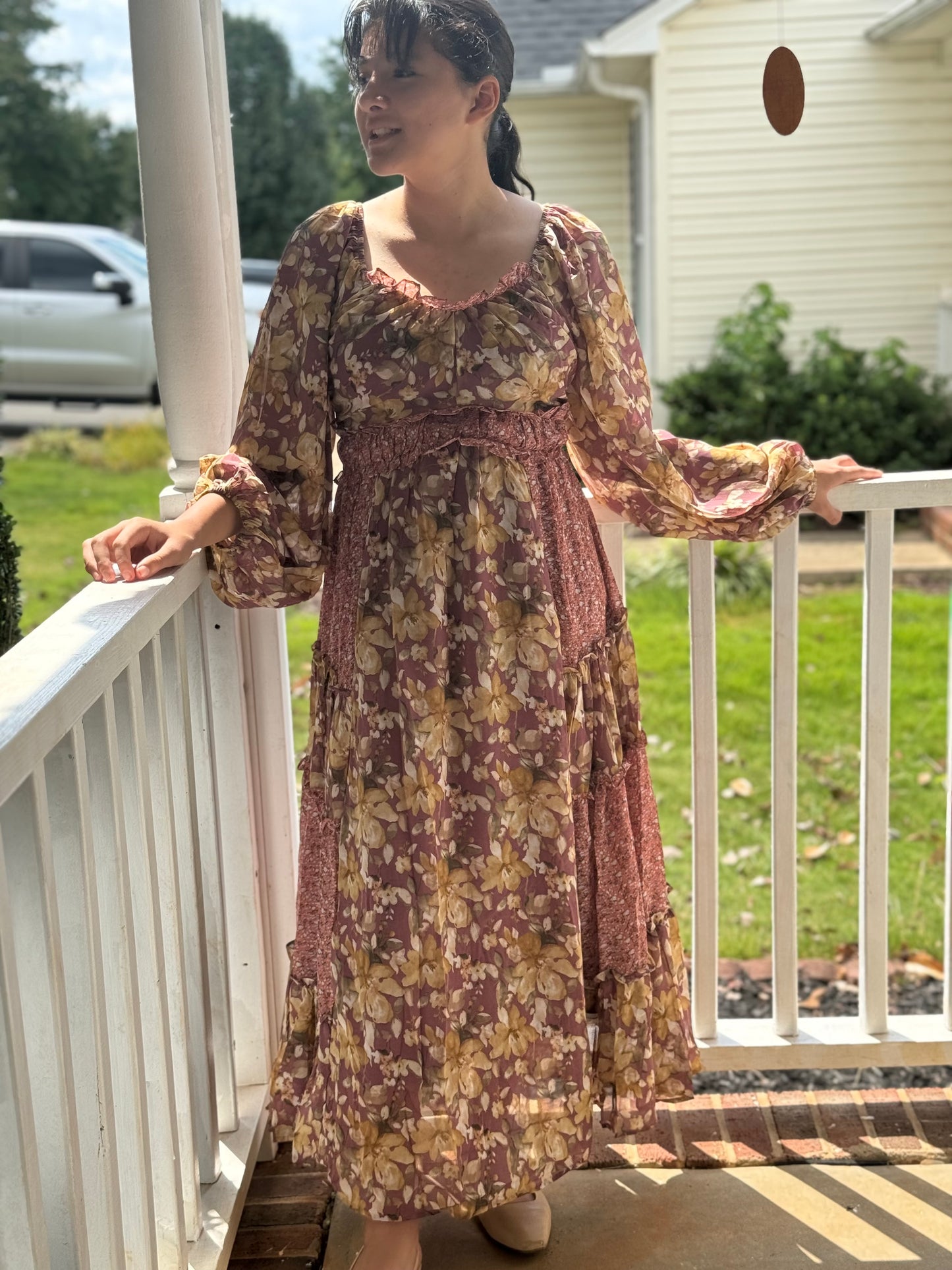 Evelyn Floral  Dress