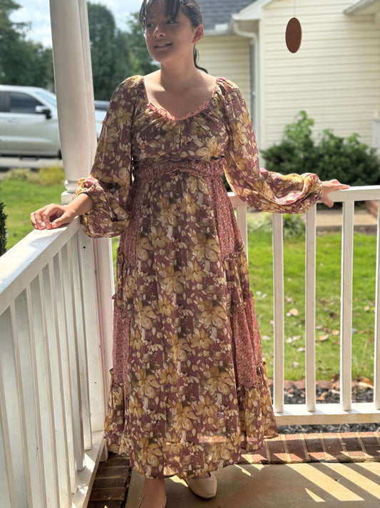 Evelyn Floral  Dress