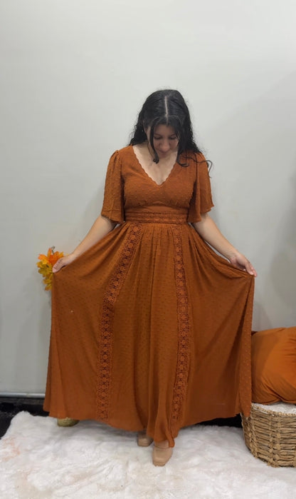 Pumpkin Spice Dress