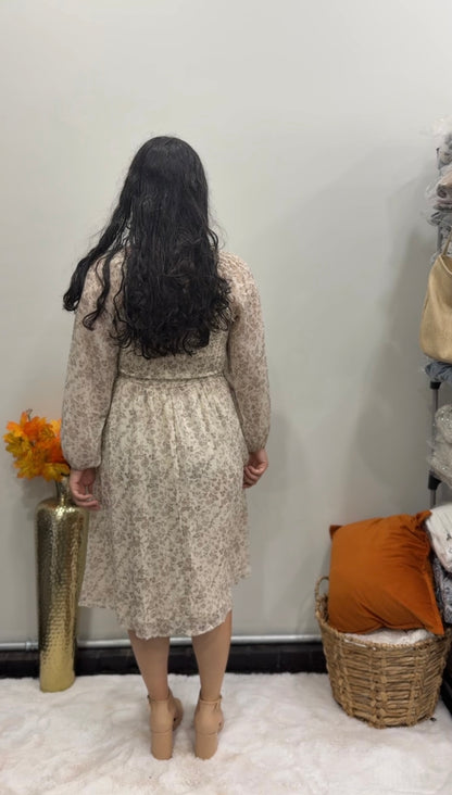 Autumn Blossom Dress